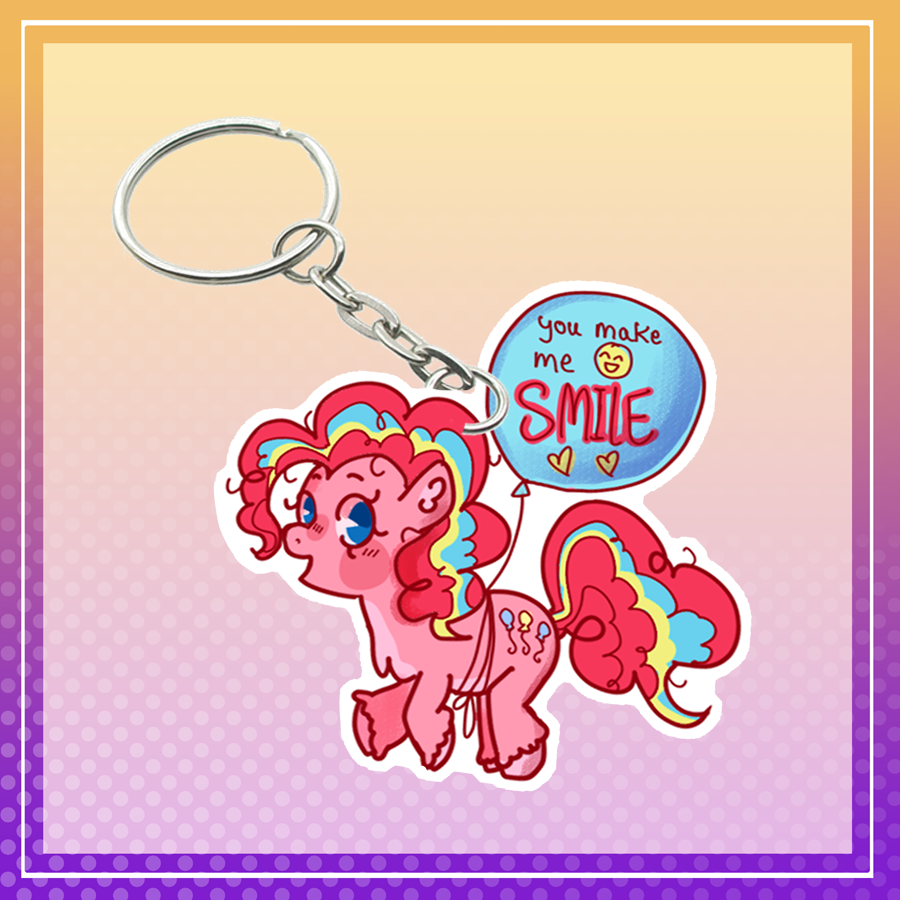 Pinkie Pie keychain Preview Image
