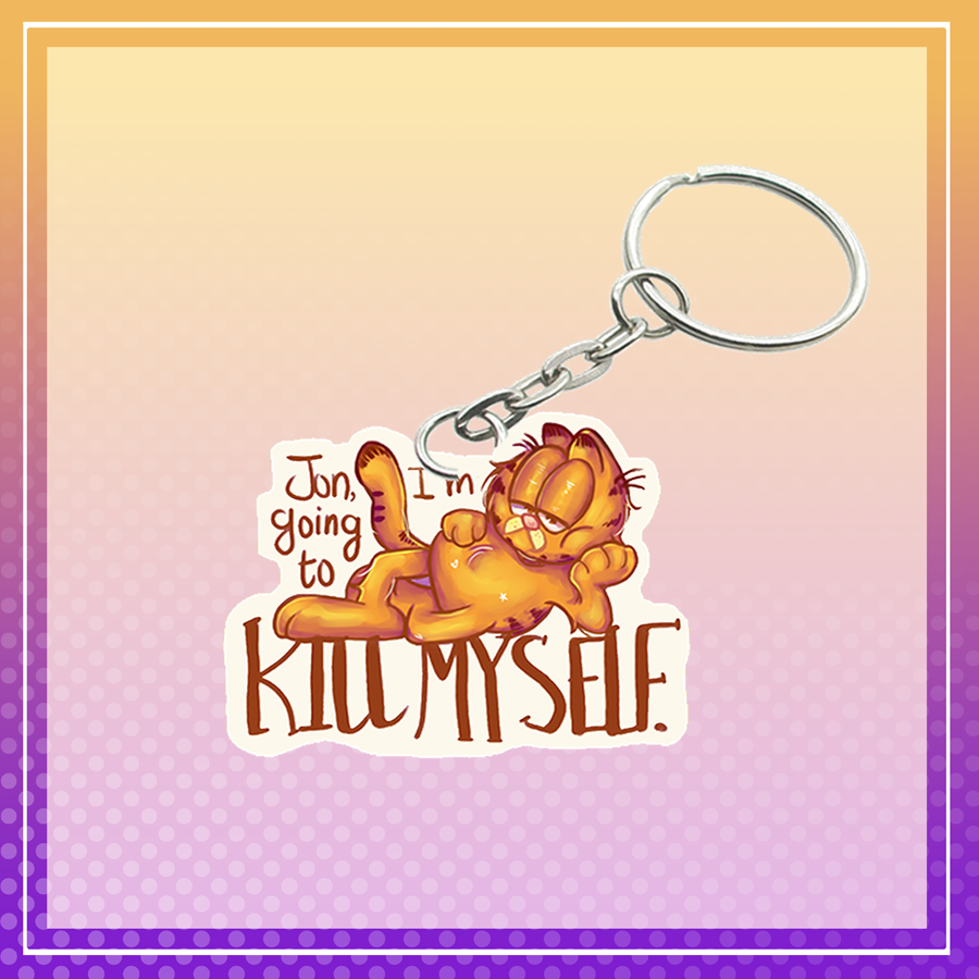 Garfield keychain Preview Image
