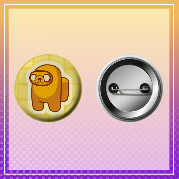 Adventure Time button pin (small) Image 2 Preview