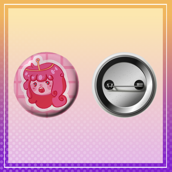 Adventure Time button pin (small) Image 5 Preview
