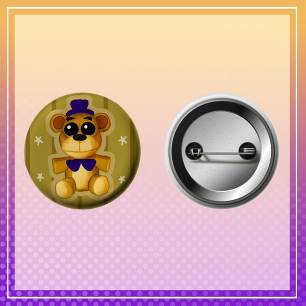 FNAF button pin (small) Image 3 Preview