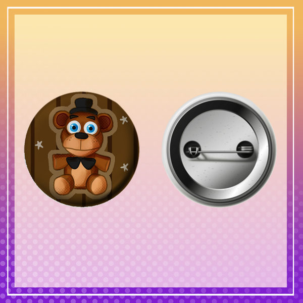 FNAF button pin (small) Image 5 Preview