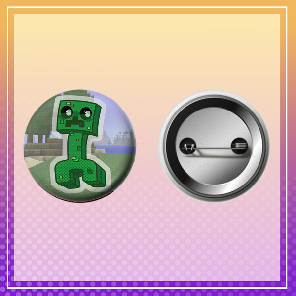 Minecraft button pin Image 3 Preview