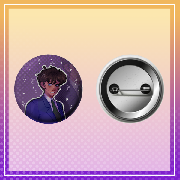 Detective Conan button pin (big) Image 3 Preview