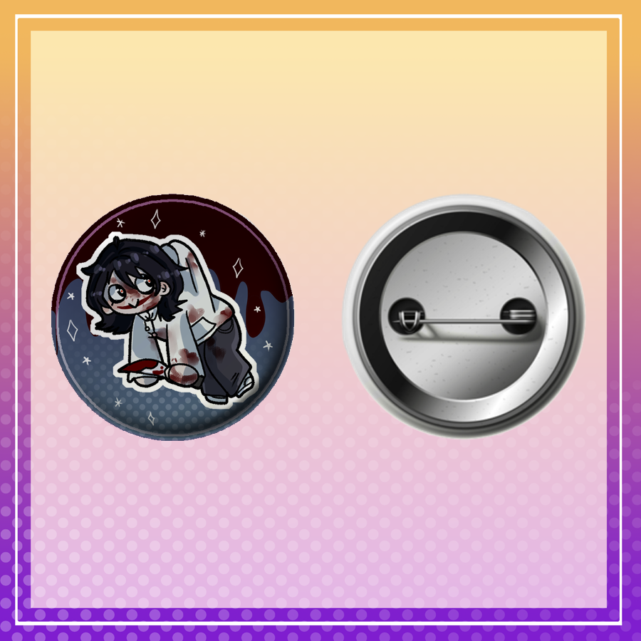 Jeff The Killer button pin (small) Preview Image