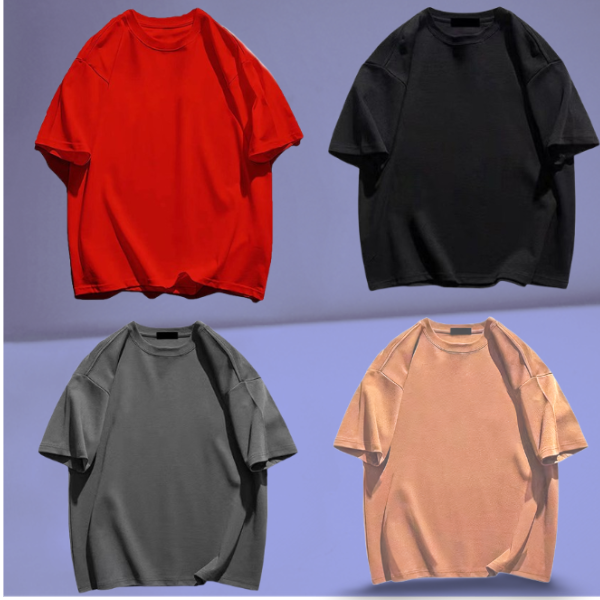 4 تشيرتات اوفر سايز Preview Image