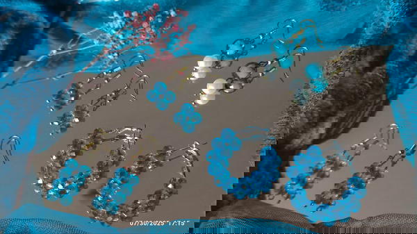 Crystal Earrings  Image 3 Preview