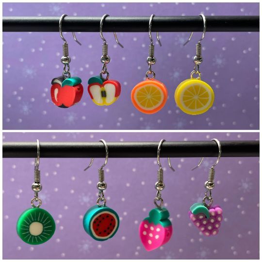 Fruit Earrings  Image 4 Preview