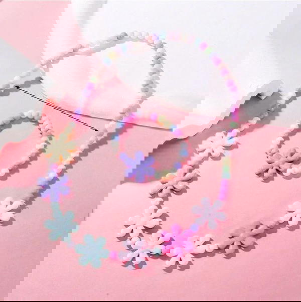 Flower joy necklace and Bracelet  Image 1 Preview