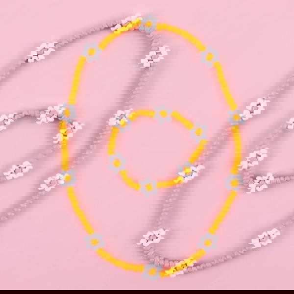 Necklace Flower Beads  Image 5 Preview