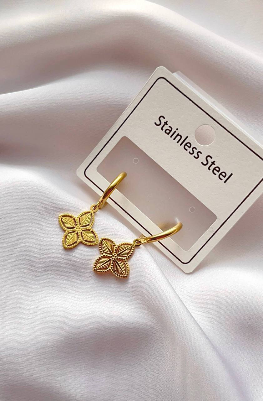 Pure chic stainless steel earrings. Preview Image