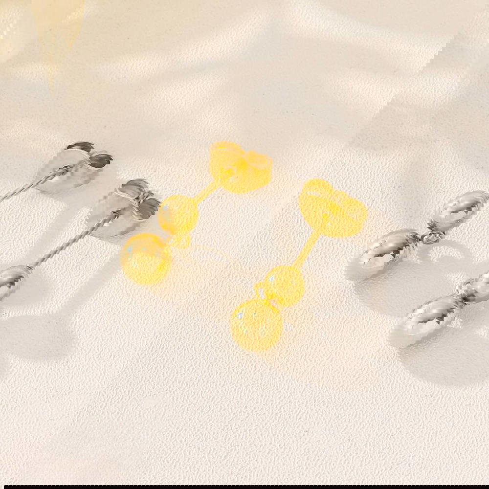 Stainless steel hoop earrings  Preview Image