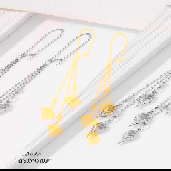 Heart earrings 💕  Image 2 Preview