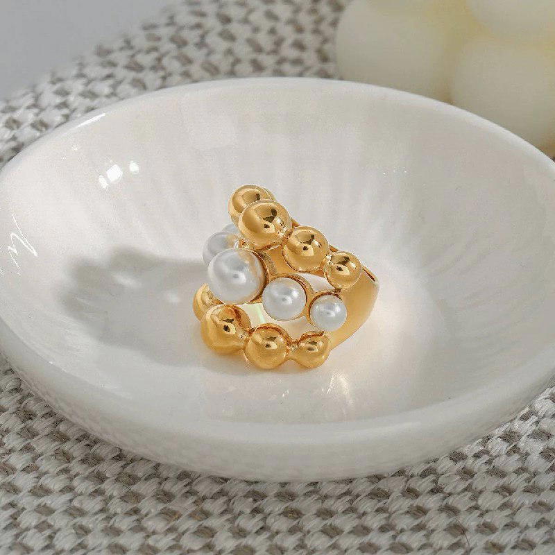 Pearl ring °❀⋆.ೃ࿔*:・ Preview Image