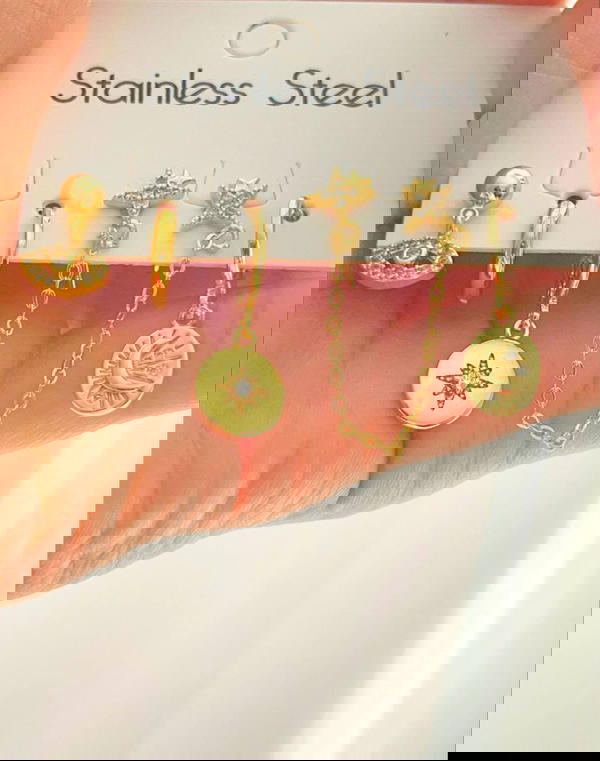 Collection of piercing earrings  Image 1 Preview