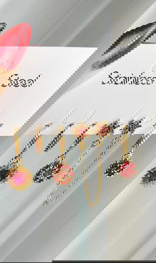 Collection of piercing earrings  Image 2 Preview