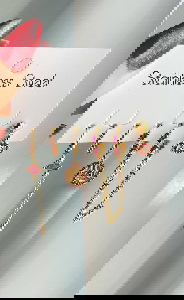 Collection of piercing earrings  Image 7 Preview