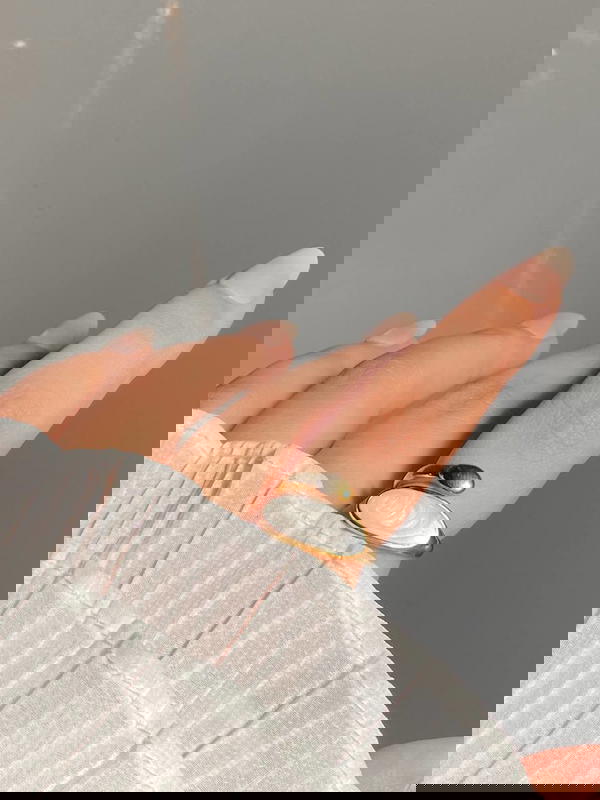 White stone ring  ʚଓ Image 3 Preview