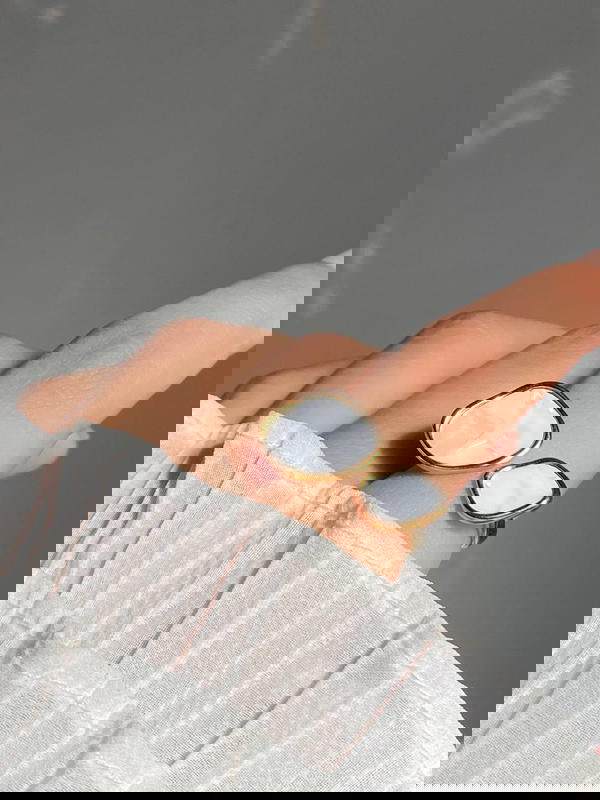 White stone ring ❤︎ Image 1 Preview