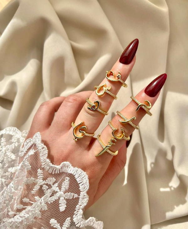 خواتم حروف عربية 😍   Image 10 Preview