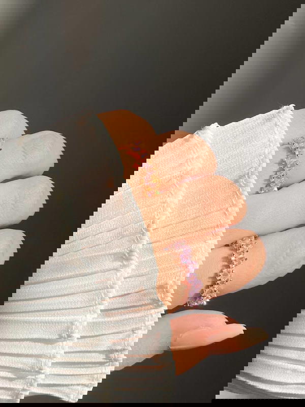 Pink and purple ring 💜💗 Image 2 Preview