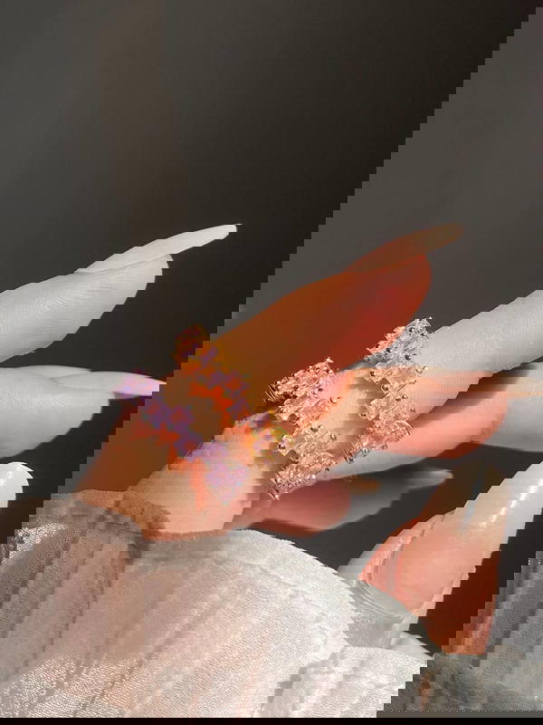 Pink and purple ring 💜💗 Image 4 Preview