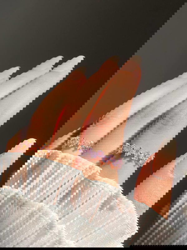 Pink and purple ring 💜💗 Image 5 Preview