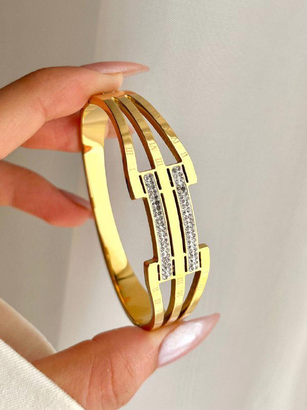 Trendy pure stainless bracelet Image 1 Preview
