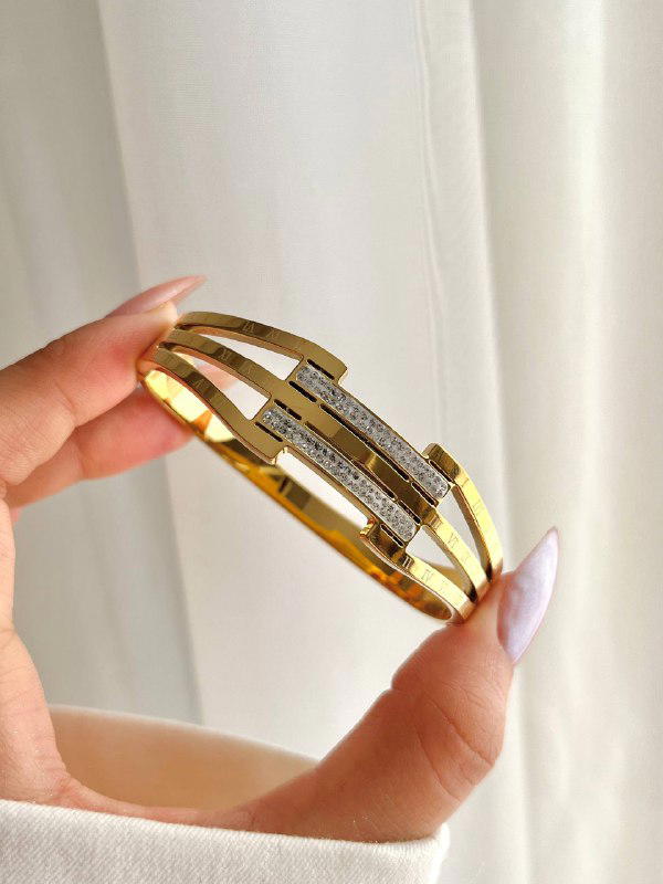 Trendy pure stainless bracelet Image 2 Preview