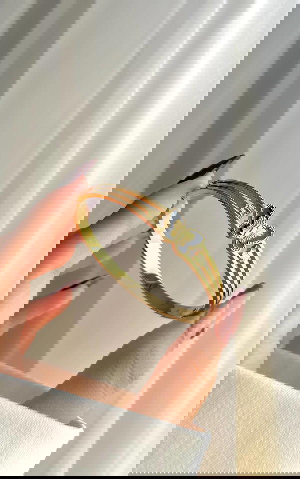 Pure stainless steel bracelets ˚.🎀༘⋆ Image 1 Preview