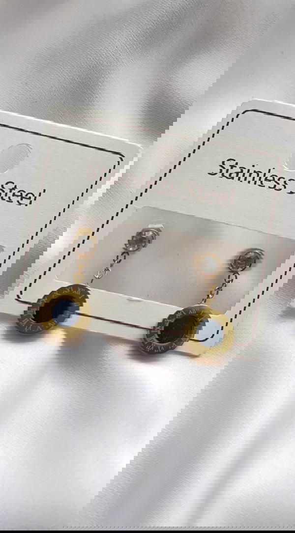 Bulgari Rhinestone Earrings Image 1 Preview