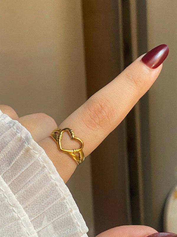 Free size heart ring  ๐  Image 2 Preview