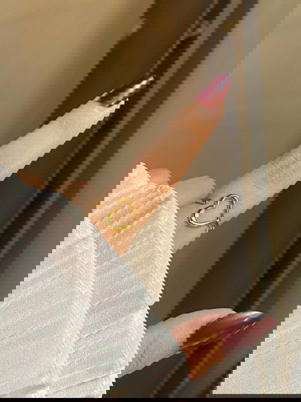 Free size heart ring  ๐  Image 3 Preview