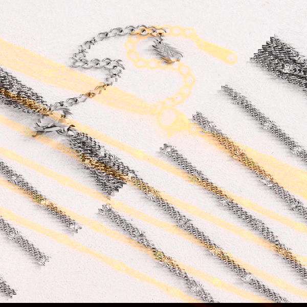 Typical 5-tier gold chain   Image 3 Preview