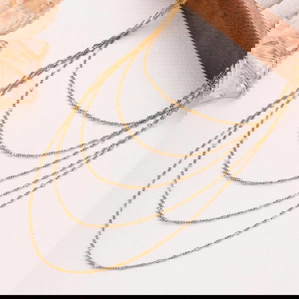 Typical 5-tier gold chain   Image 1 Preview