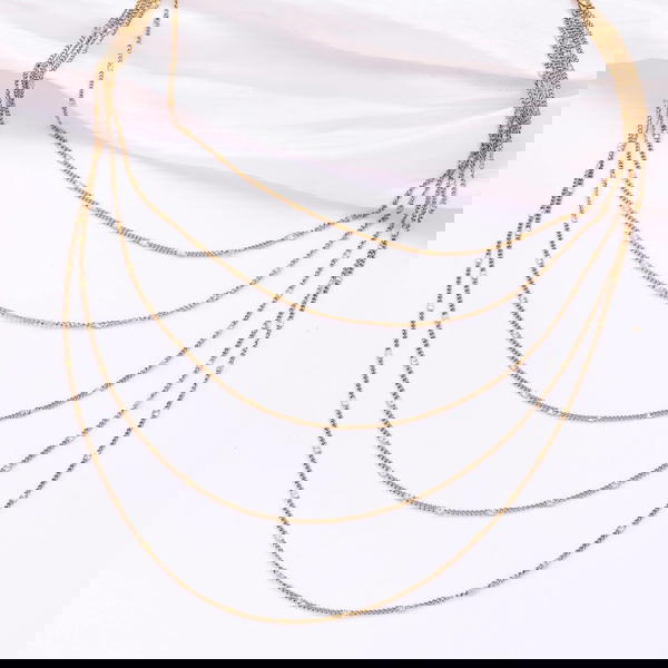 Typical 5-tier gold chain   Image 2 Preview