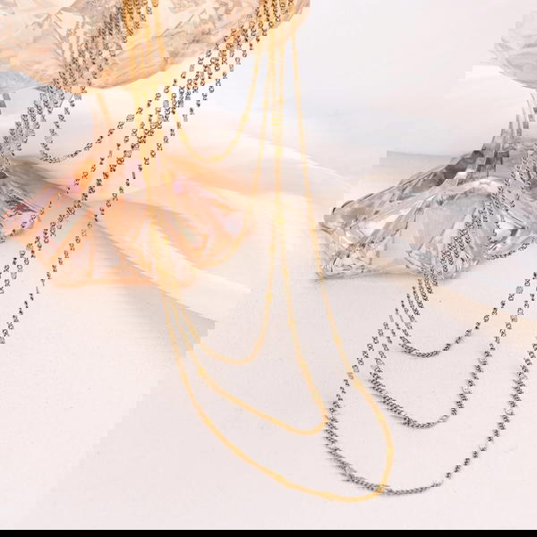 Typical 5-tier gold chain   Image 5 Preview