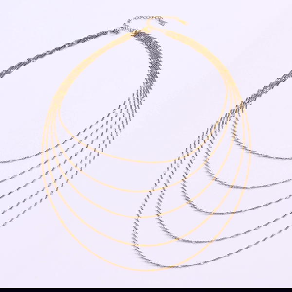 Typical 5-tier gold chain   Image 6 Preview