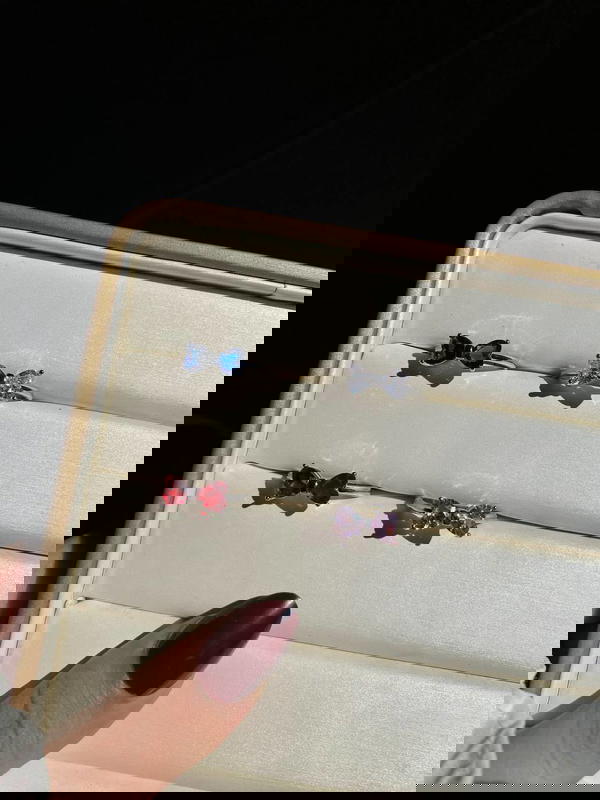 Free size bow ring ˚.🎀༘  Image 4 Preview