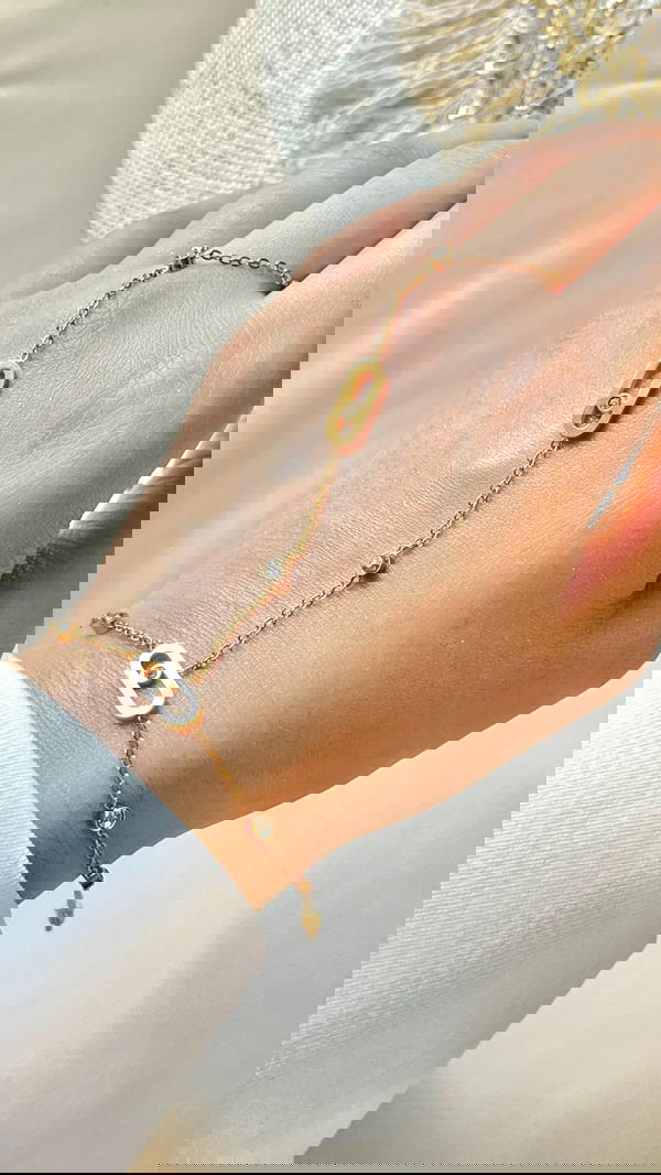 Hand chain ୭🧷✧˚. ᵎᵎ 🎀 Image 2 Preview