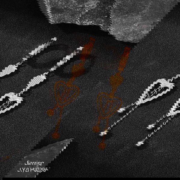 Stainless heart earrings ๐ Image 1 Preview