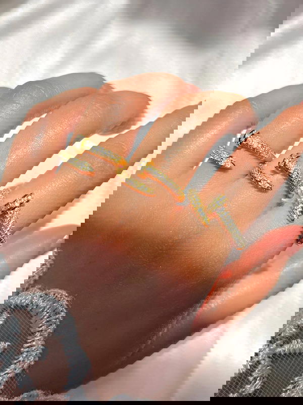 Earrings and a necklace (๑'ᵕ'๑)⸝* Image 4 Preview