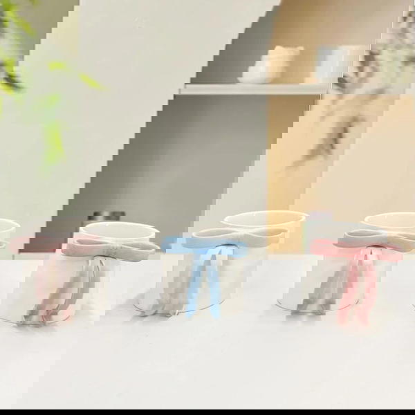 Porcelain Bow mugs ☕🎀ྀིྀི Image 8 Preview