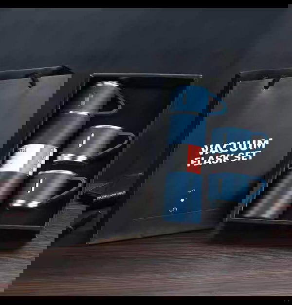 ✨ ترمس ومعاه 3 كوب استانلس  Image 9 Preview