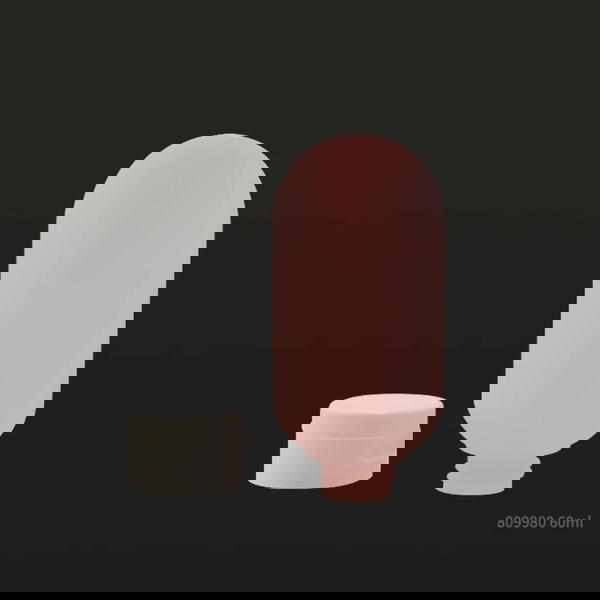 Lightweight, empty skincare containers 3 قطع Image 2 Preview