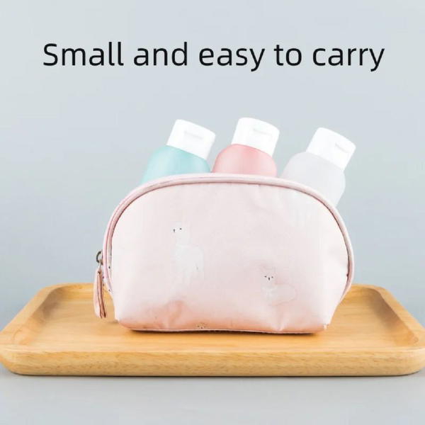 Lightweight, empty skincare containers 3 قطع Image 5 Preview