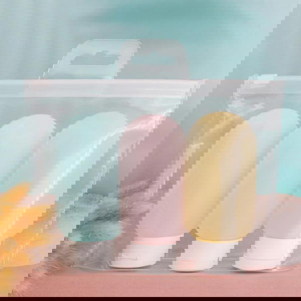 Lightweight, empty skincare containers 3 قطع Image 7 Preview