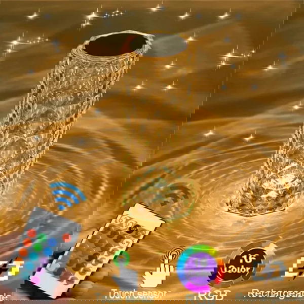 Trendy Touch Crystal Lampshade ✨💡🌟 Image 1 Preview