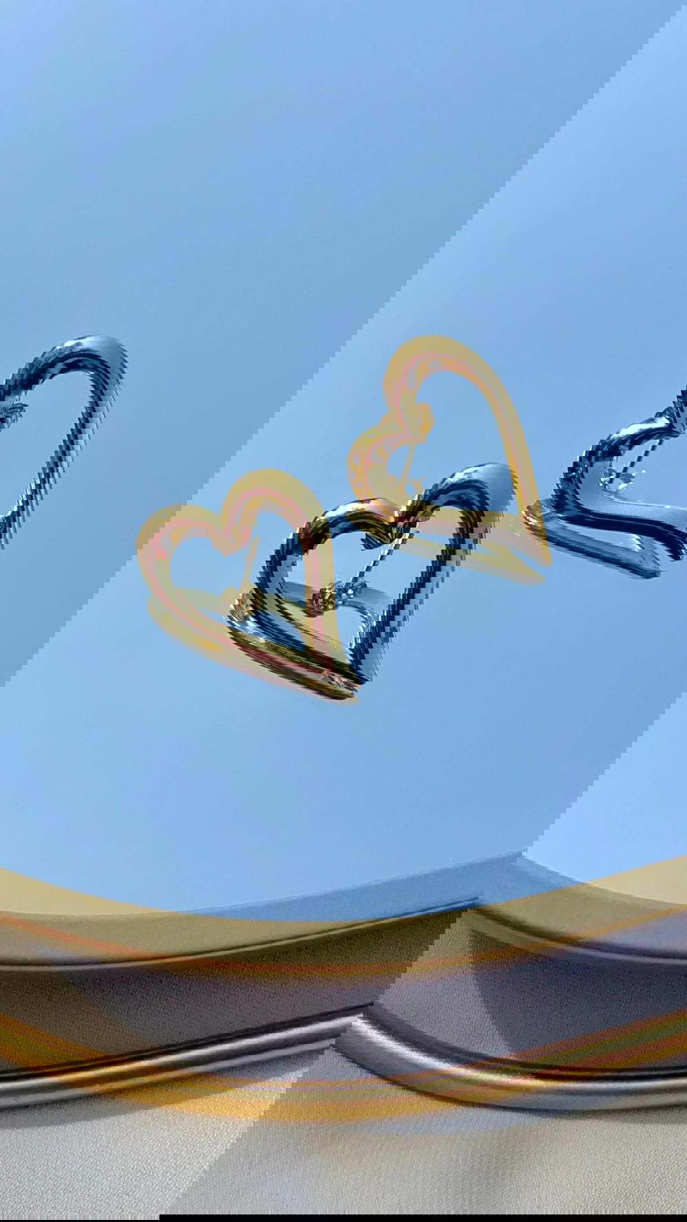 Hollow heart stainless ㅤ♡ ㅤ♡ ㅤ Preview Image