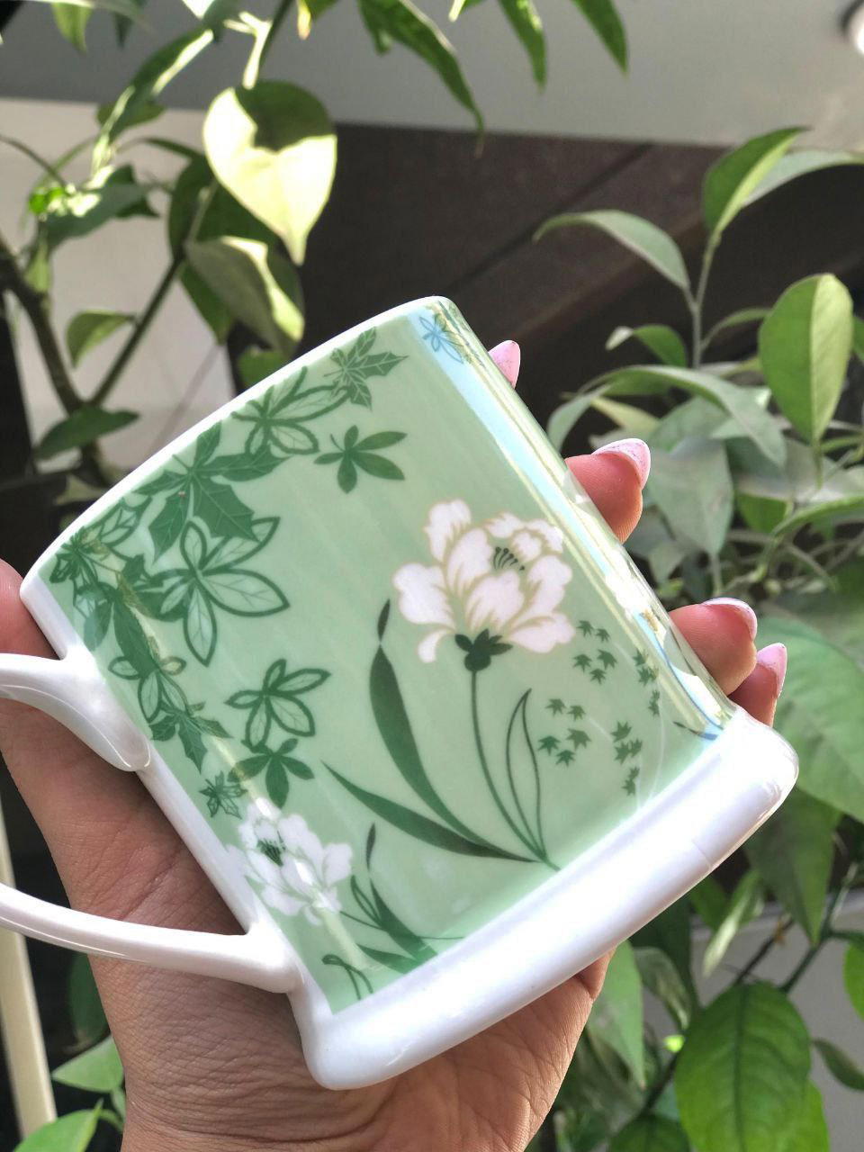 Leaf mug 350 ml  เผหยฐ.๐.เณเฟ*:๏ฝฅ Preview Image